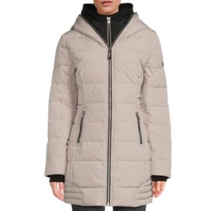 OOKPIK Women's Tan & Black Sky Jacket ~ Ladies Size Medium